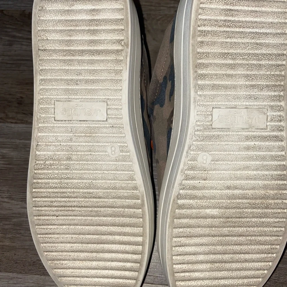 JSlides NYC Camouflage Sneakers size 8 - Picture 8 of 9
